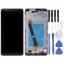 LCD Screen and Digitizer Full Assembly with Frame for Huawei Honor 7X(Black)