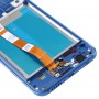 LCD-skärm och digitizer fullmontering med ram för Huawei ära 10 (blå)