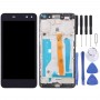 LCD Screen and Digitizer Full Assembly with Frame for Huawei Y5 (2017)(Black)