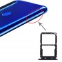 SIM Card Tray + NM ბარათის უჯრა Huawei Nova 5 (შავი)