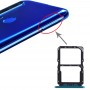 SIM Card מגש + NM קארד מגש עבור Huawei נובה 5 (ירוק)