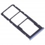 Zásobník SIM karet + zásobník karty SIM + Micro SD karta podnos pro Huawei Y9 (2019) (černá)