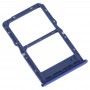 SIM-Karten-Behälter + NM Karten-Behälter für Huawei Mate-30 Lite (blau)