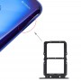 SIM Card Tray + SIM ბარათის უჯრა Huawei საპატიო ნახვა 20 (ღირსების V20) (შავი)