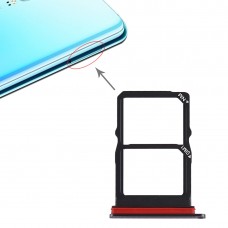 Slot per scheda SIM + SIM vassoio di carta per Huawei P30 (nero)