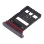 La bandeja de tarjeta SIM bandeja de tarjeta + NM para Huawei P30 Pro (Negro)
