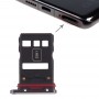 La bandeja de tarjeta SIM bandeja de tarjeta + NM para Huawei P30 Pro (Negro)