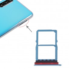 SIM-kártya tálca + NM kártya tálca a Huawei P30 (kék)