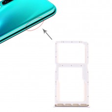 Slot per scheda SIM + Slot per scheda SIM / Micro SD vassoio di carta per Huawei P30 Lite (Bianco)