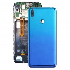 ორიგინალური ბატარეის უკან საფარი კამერა ობიექტივი და გვერდითი გასაღებები Huawei Y7 Prime (2019) (Blue)