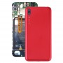 Oryginalna pokrywa baterii z obiektywami aparatu i klucze boczne dla Huawei Y7 Pro (2019) (czerwony)