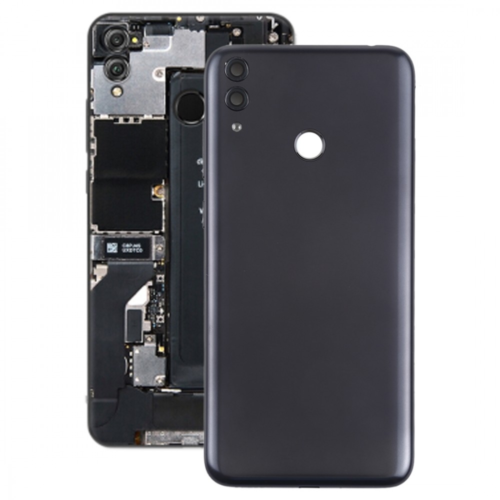 חזרה סוללה כיסוי עם Skys Side עבור 8C כבוד Huawei (שחור)