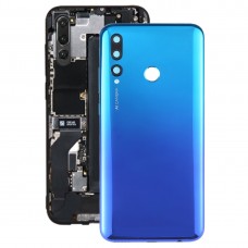 Batería Original cubierta trasera con lente de la cámara para Huawei P Smart + 2019 (Crepúsculo azul) 