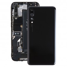 Батерия задна покривка с обектив за Huawei P20 Pro (черен)