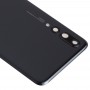 Batterie-rückseitige Abdeckung mit Kameraobjektiv für Huawei P20 Pro (Schwarz)