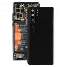 Batería cubierta trasera con lente de la cámara para Huawei P30 Pro (Negro)