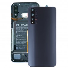Оригинальная батарея задняя крышка с объектива камеры для Huawei Honor 20 (черный)