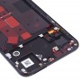 Eredeti középső keret BEZEL lemez a Huawei Nova 5 Pro / Nova 5 (fekete) számára