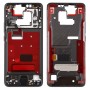 Front Housing LCD Frame Bezel Plate with Side Keys for Huawei Mate 20 Pro(Black)