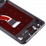 Plaque de lunette LCD de boîtier avant avec touches latérales pour Huawei Nova 4 (gris)