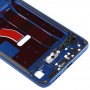 Elülső ház LCD keret Beszel lemez oldalsó kulcsokkal a Huawei Honor V20 (Tisztelet nézet 20) (kék)