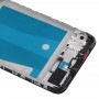 Предна корпус LCD рамка Пазел плоча за Huawei Honor 8C (черен)