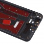 წინა საცხოვრებელი LCD ჩარჩო Bezel Plate for Huawei ღირსების 8x (შავი)