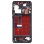 Fronte Housing LCD Telaio Bezel Piastra con i tasti laterali per Huawei P30 Pro (nero)