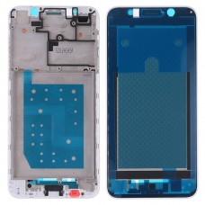 Frontgehäuse LCD-Feld-Anzeigetafelplatte für Huawei Y5 Prime (2018) (weiß)