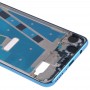 Elülső ház LCD keret Beszel lemez oldalsó gombokkal a Huawei P30 Lite (24mp) (kék)