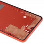Etukotelo LCD-kehyskehys Huawei P30: n sivunäppäimillä (oranssi)