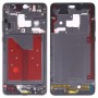 Front Housing LCD Frame Bezel Plate with Side Keys for Huawei Mate 20(Black)