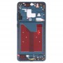 Przednia obudowa Rama LCD Płytka Bezelowa z przyciskami bocznych dla Huawei Mate 20 (niebieski)