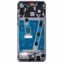 Mittleres Feld-Lünette Platte mit Seitentasten für Huawei P30 Lite (24MP) (Schwarz)