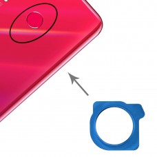 Протектор за пръстови отпечатъци пръстен за Huawei Nova 4 (син)