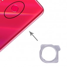 Fingerprint Protector Ring for Huawei Nova 4(Silver)