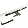 Przycisk sterownika + Przycisk klawiszy domowej Membrana PCB Flex Cable + panel dotykowy Klej instalacyjny, panel dotykowy do iPad Air / iPad 5 (biały)
