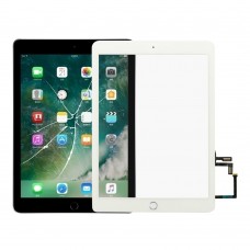 Puudutage paneeli Home Key Flex Cable iPad 5 9,7 tolli 2017 A1822 A1823 (valge)