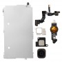 6 in 1 iPhone 5 LCD remondi aksessuaarid osa komplekt (must)