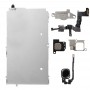6 in 1 iPhone 5S LCD remondi aksessuaarid osa komplekt (must)