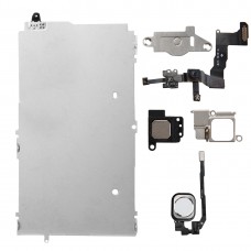 6 in 1 iPhone 5S LCD remondi aksessuaarid osa komplekt (valge)
