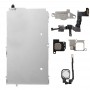 6 in 1 az iPhone 5S LCD javítás kiegészítők részkészlet (fehér)