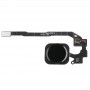 Tlačítko Home Key s kabelem PCB Membránový kabel pro iPhone 5S, žádná funkce identifikace otisků prstů (černá)