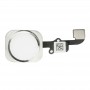 Hemknapp Flex-kabel för iPhone 6 & 6 Plus, som inte stödjer fingeravtrycksidentifiering (silver)