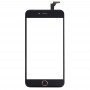Alkuperäinen kosketuspaneeli + kulta kotipainike iPhone 6 Plus (musta)