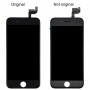 Оригінальний ЖК-екран і дігітайзер Повне зібрання для iPhone 6S (чорний)