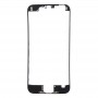3 IN 1 iPhone 6S: lle (etunäkymä ulompi lasin linssi + etukotelon LCD-kehys + kotipainike) (musta)