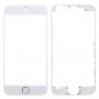 3 в 1 для iPhone 6s (Передній екран Зовнішній скляний об'єктив + передня Корпус LCD рамка + Home Button) (Gold)