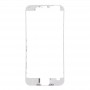 3 in 1 per iPhone 6S (schermo anteriore esterno di vetro dell'obiettivo + Front Housing LCD Telaio + tasto domestico) (argento)