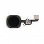 Home Button, Nicht Unterstützung Fingerabdruck-Identifikation für iPhone 6s & 6s Plus (Schwarz)